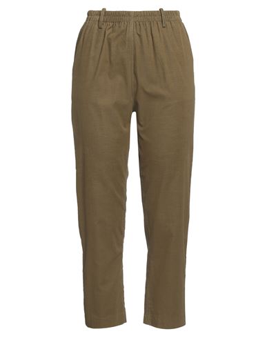Woman Pants Military green Size 6 Cotton