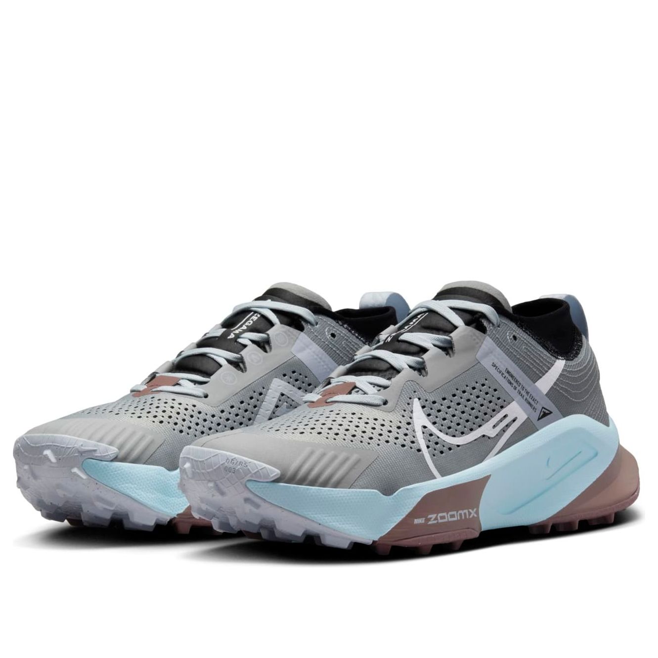 (WMNS) ZOOMX ZEGAMA 'LIGHT SMOKE GLACIER BLUE'