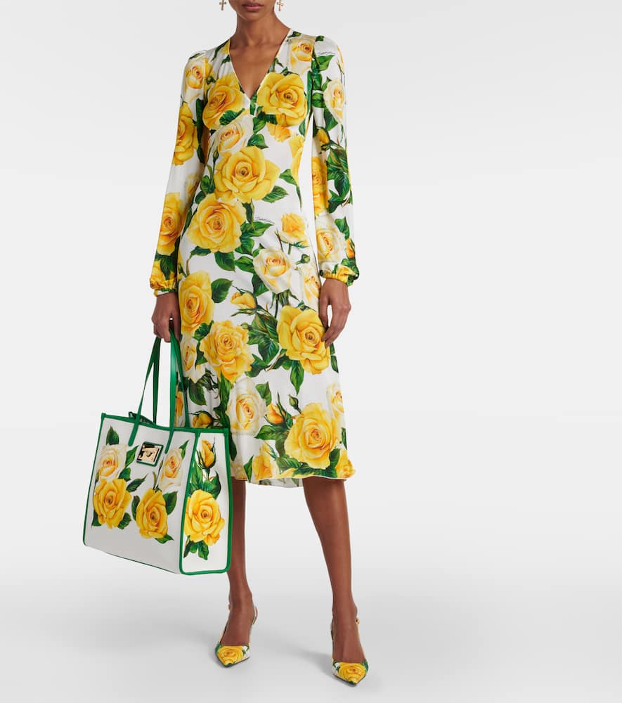 Floral midi dress