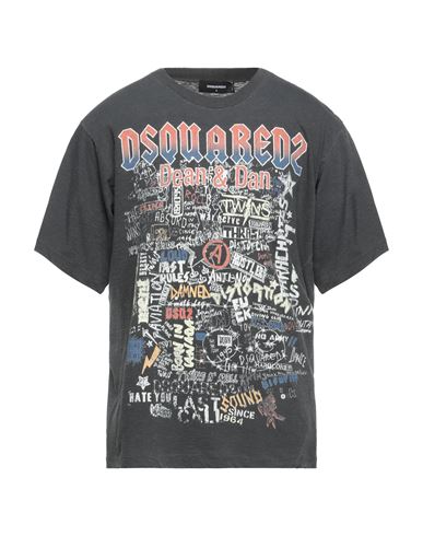 Man T-shirt Steel grey