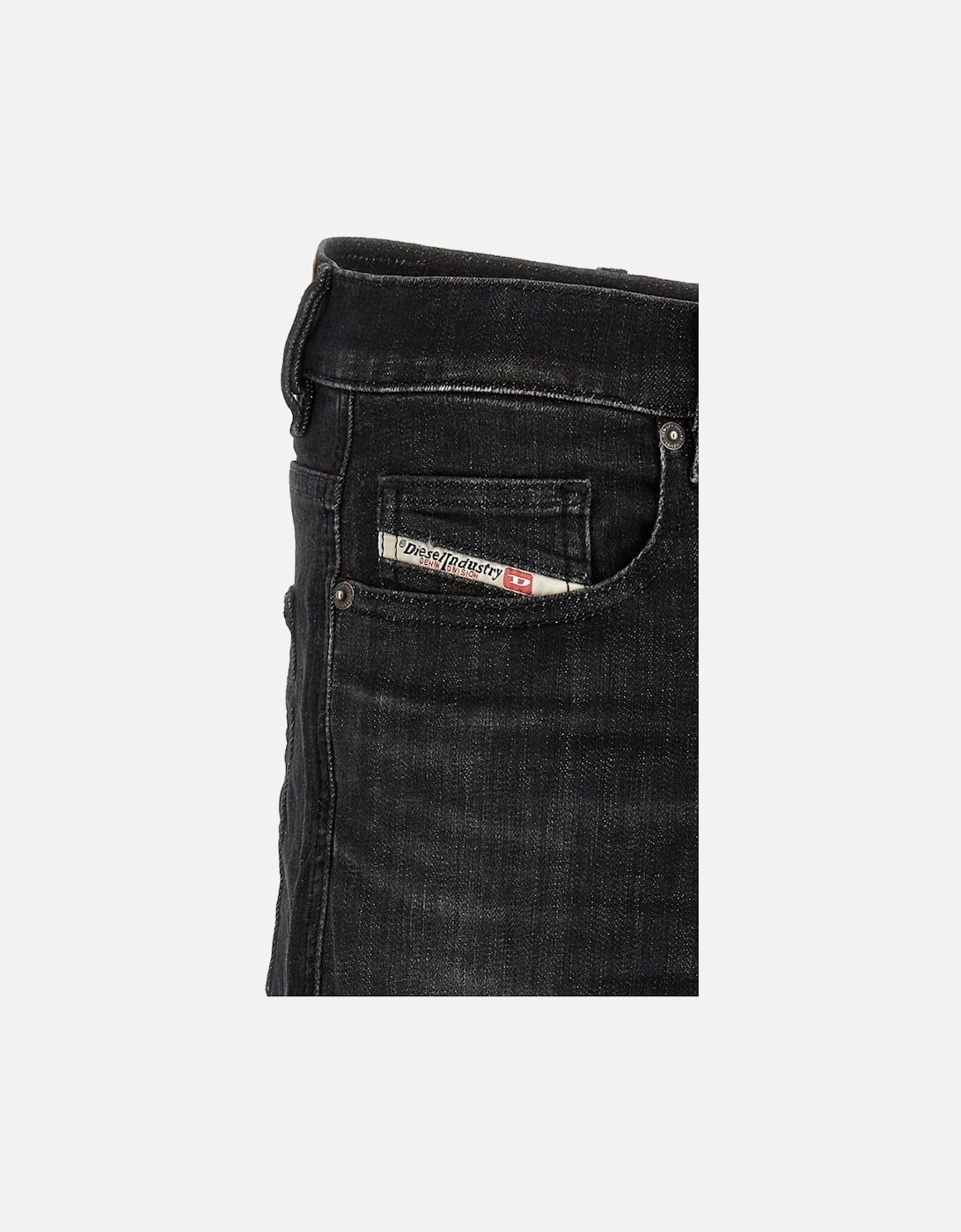 Men's Diesel D-Viker Black Denim Jeans - Size: 30/30