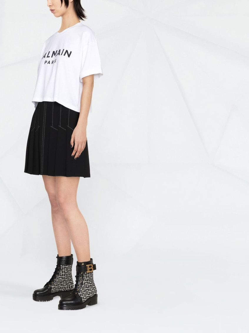 Cropped Logo Tee T-shirt