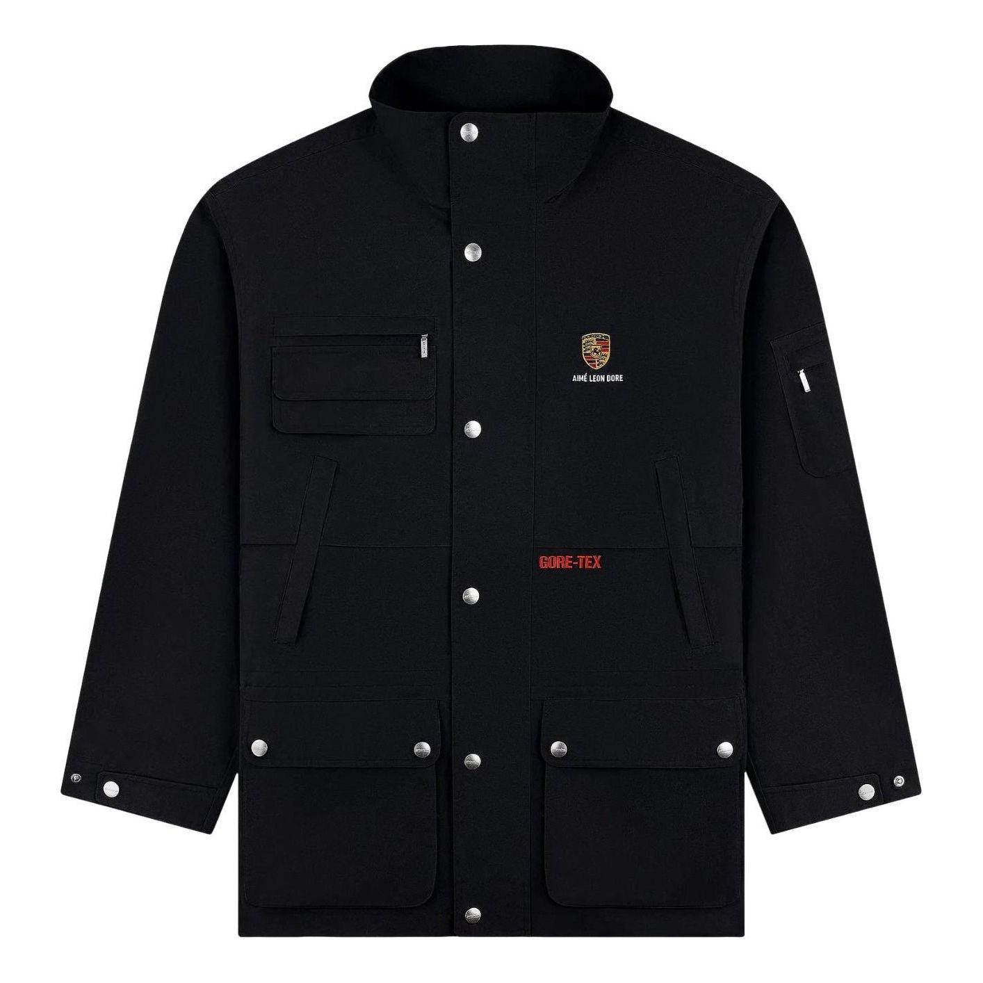 X Porsche GORE-TEX Cabrio Jacket 'Jet Black'