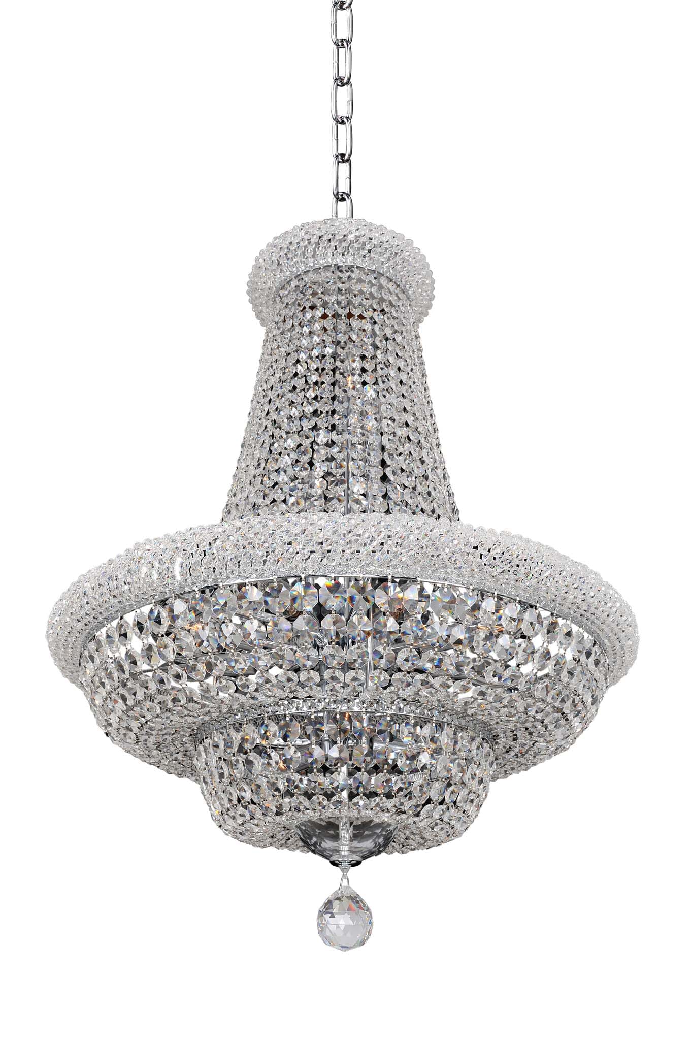 Napoli 9-Light Pendant Light in Chrome