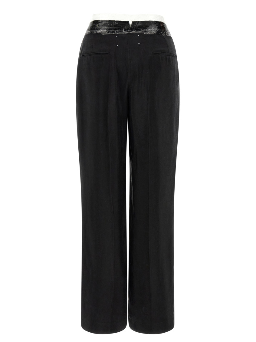 Maison Margiela - high waist wide leg tailored pant
