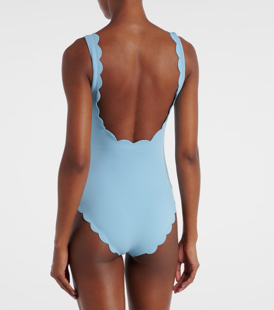 Palm Springs scalloped swimsuit