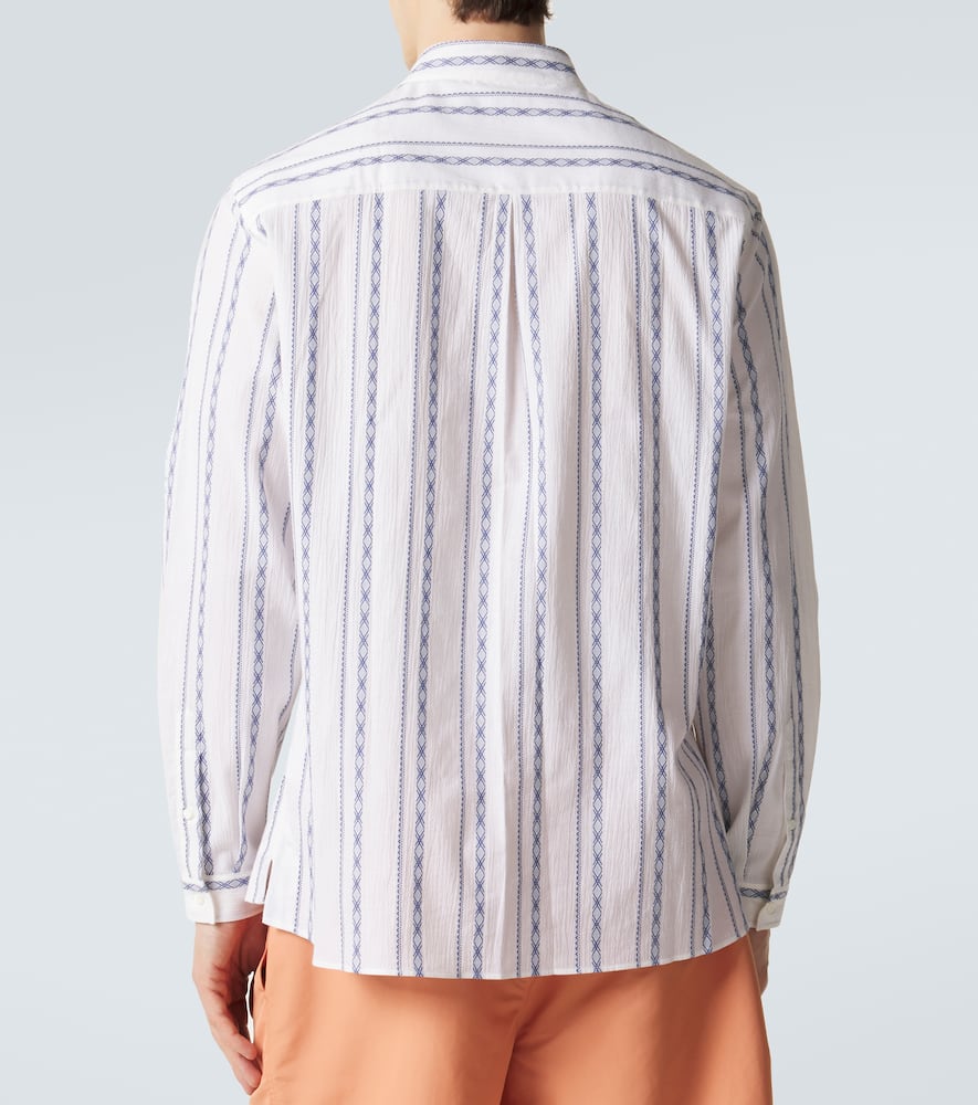 Striped cotton shirt