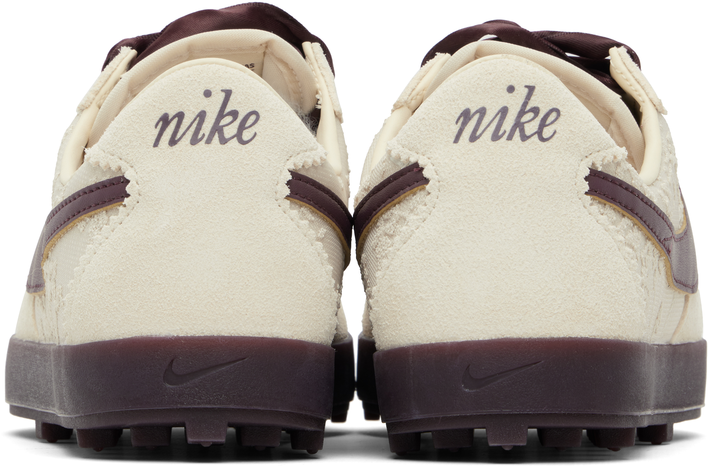 Off-White & Burgundy Astrograbber Leather SE Sneakers