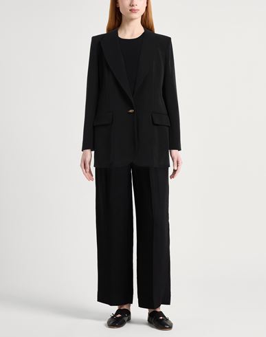 Just Cavalli Woman Blazer Black Size 8 Polyester, Elastane