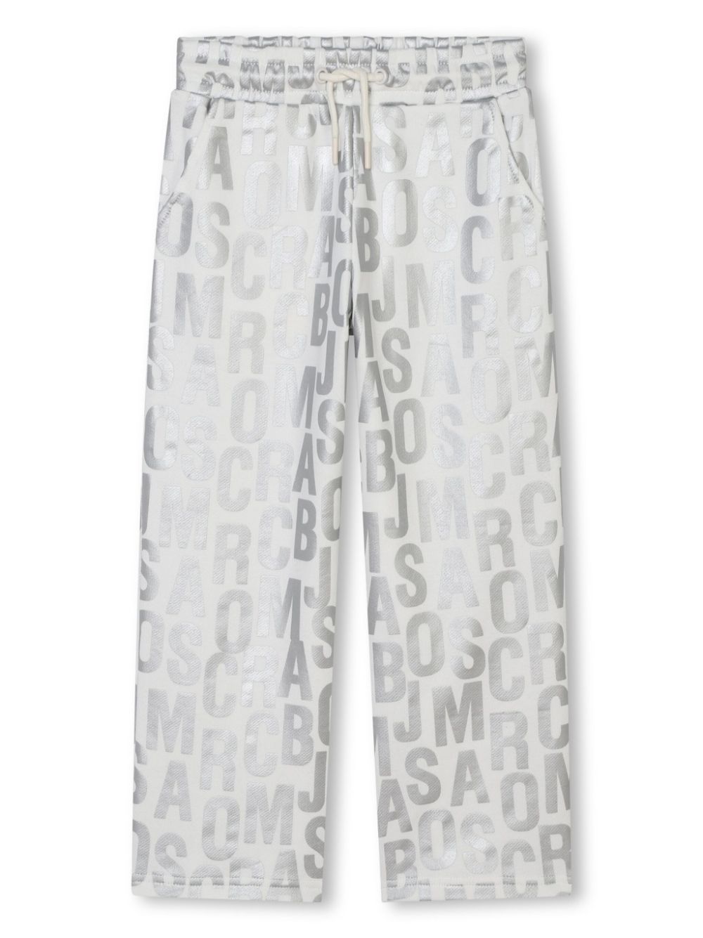 Logo-print straight-leg track pants - Neutrals