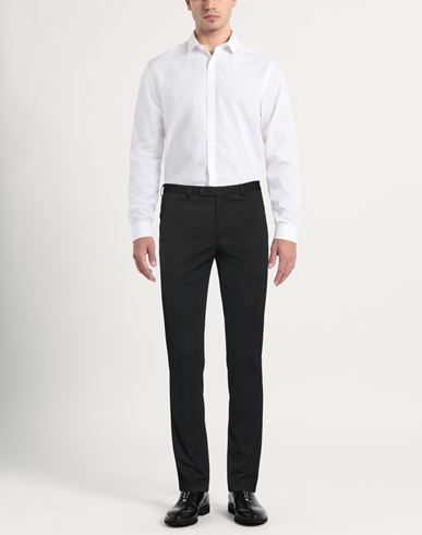 Man Pants Black Size 33 Viscose, Polyester, Elastane