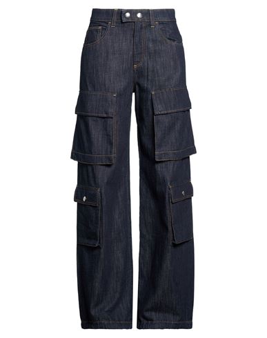 Woman Jeans Blue Size 27 Cotton