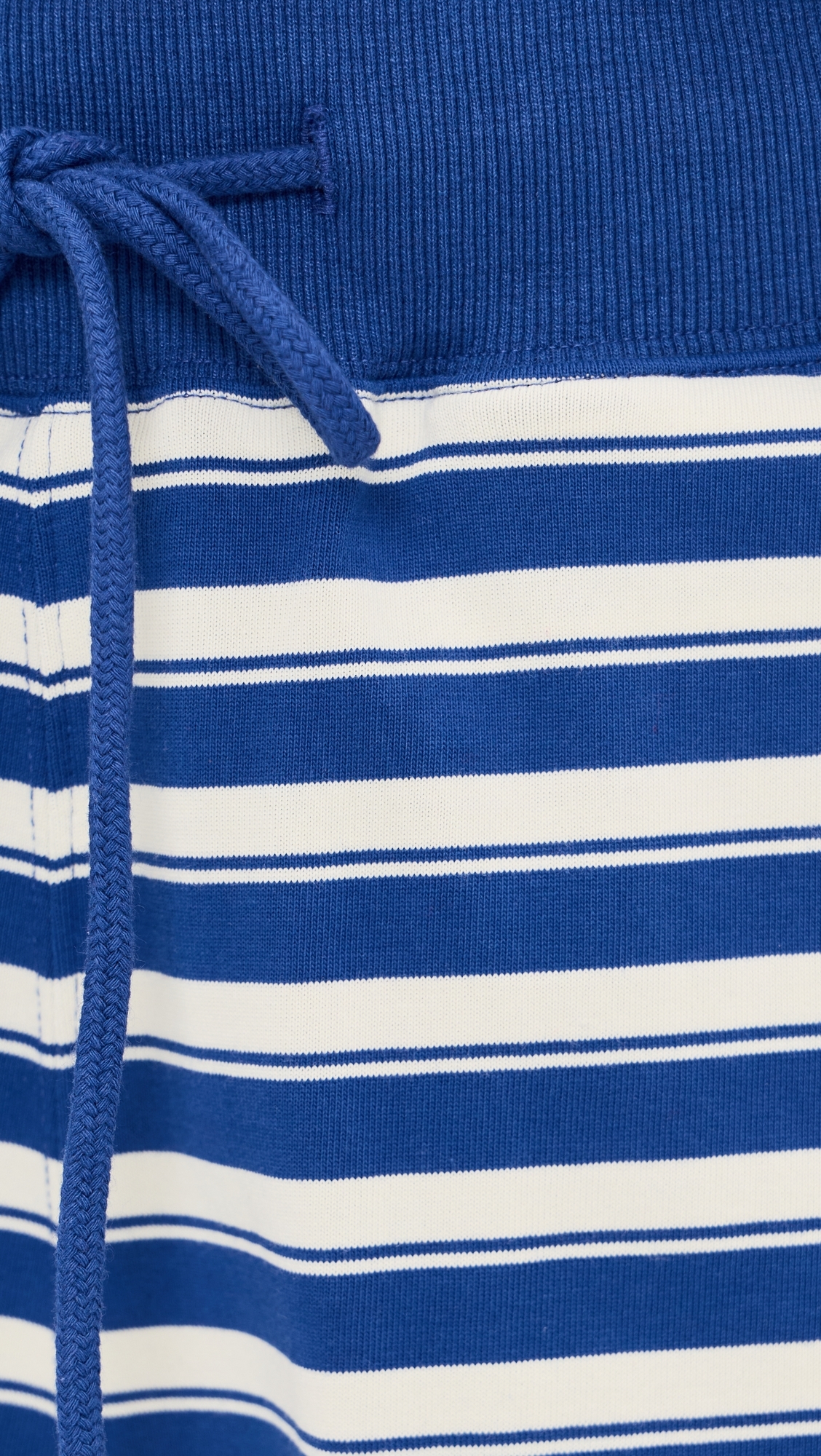 Relaxed Shorts Blue Stripe Multi
