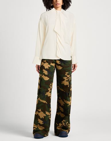 Woman Top Ivory Size 0 Silk