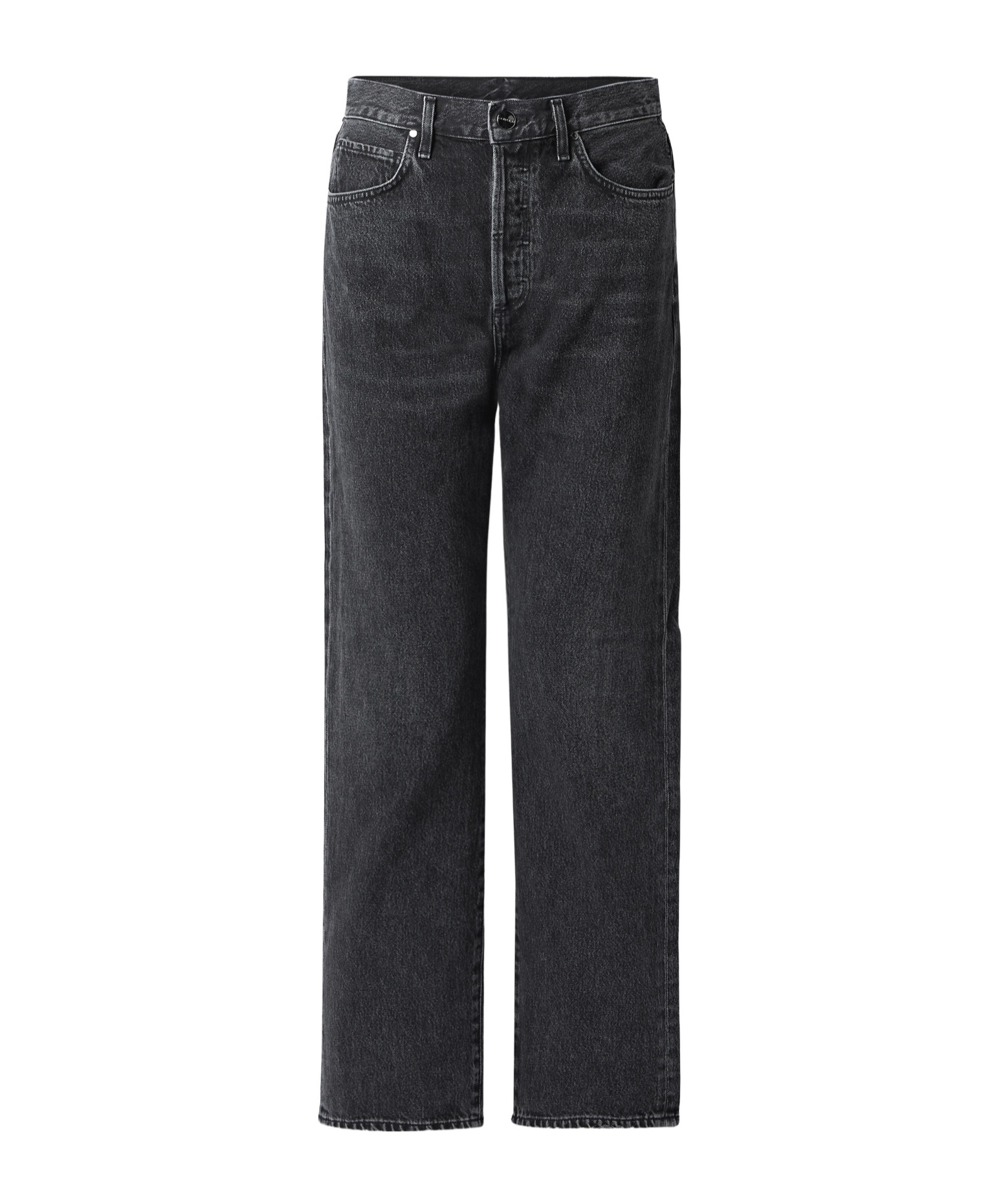 The Myra high-rise straight-leg organic jeans
