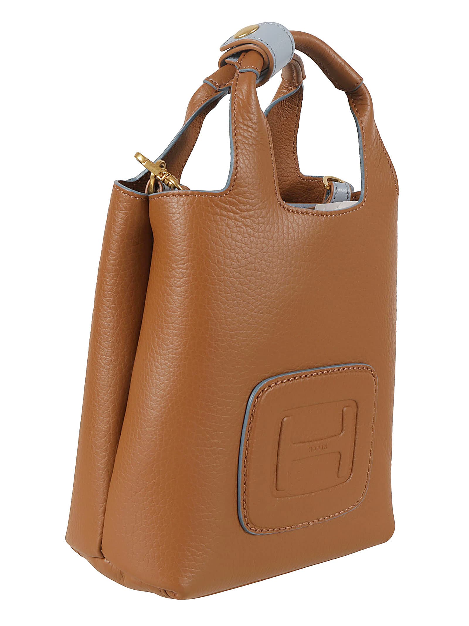H Embossed Mini Shopper Bag
