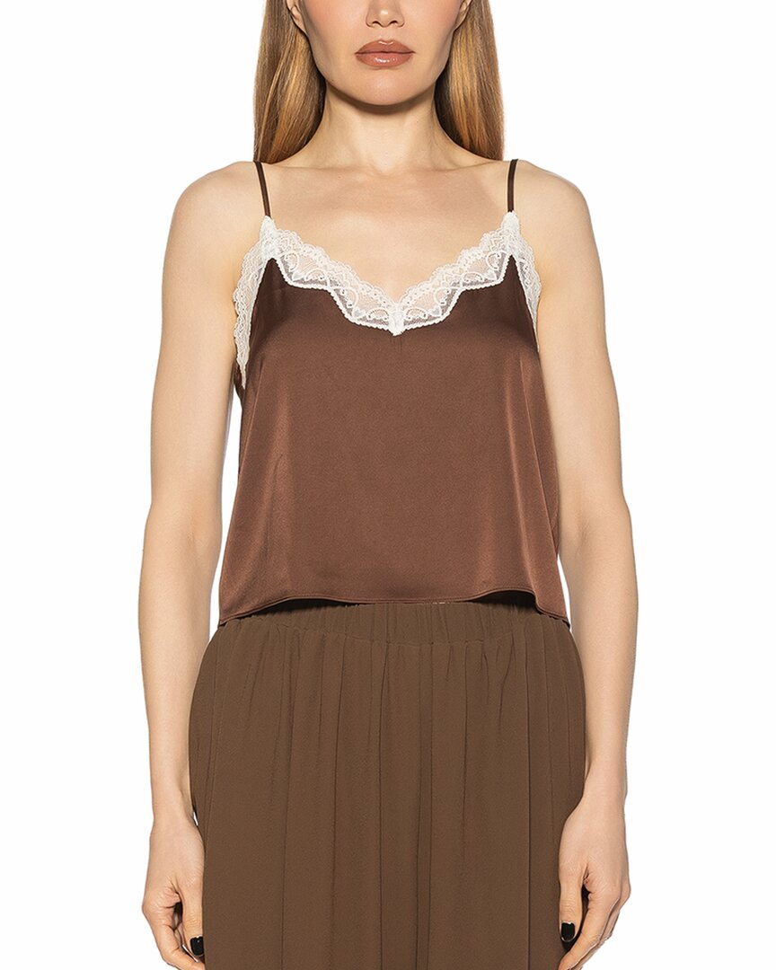 Isla Silky Lace Combo Camisole