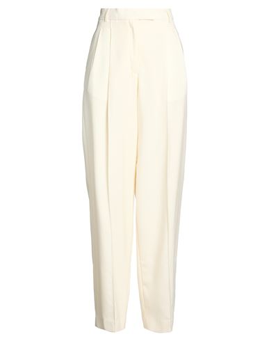 Officine Générale Woman Pants Cream Size 6 Virgin Wool