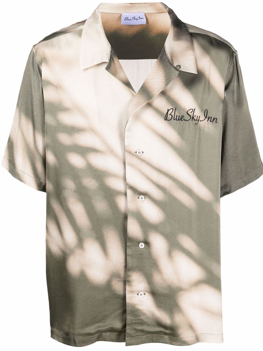 Tie-dye print shirt - Neutrals