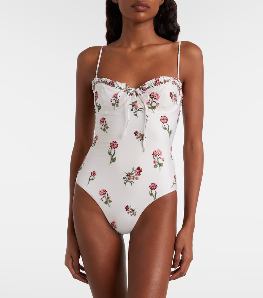 Ebano floral swimsuit