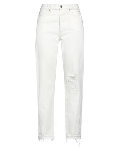Woman Jeans Cream