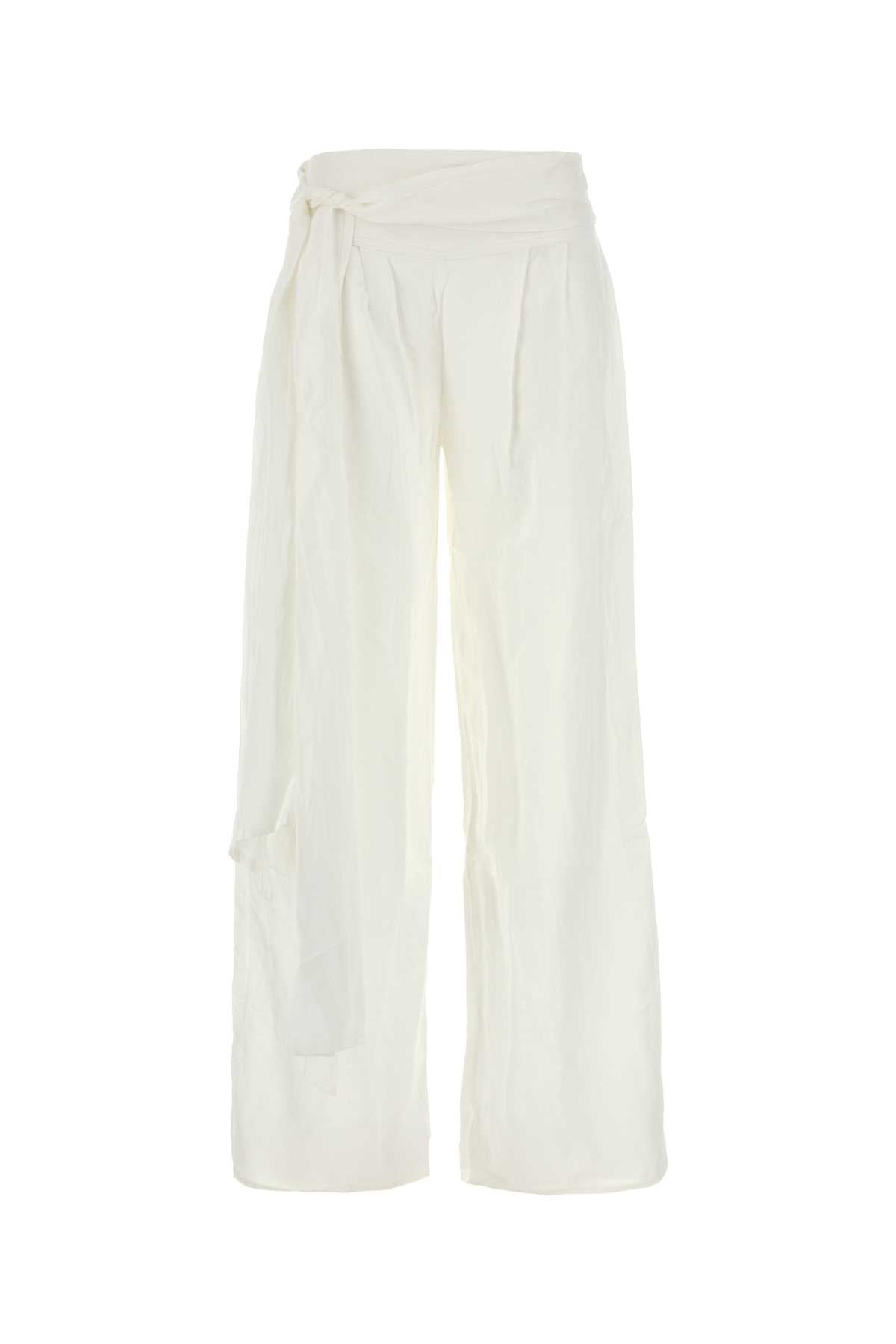 Trouser Trousers — White