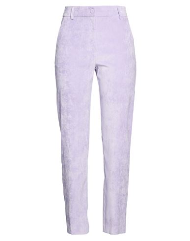 Woman Pants Lilac Size 6 Polyester, Polyamide, Elastane