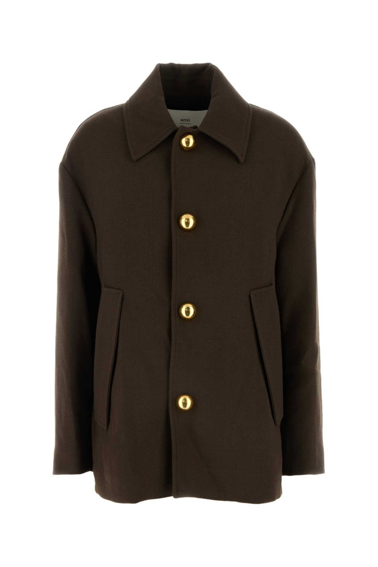 Brown Wool Coat