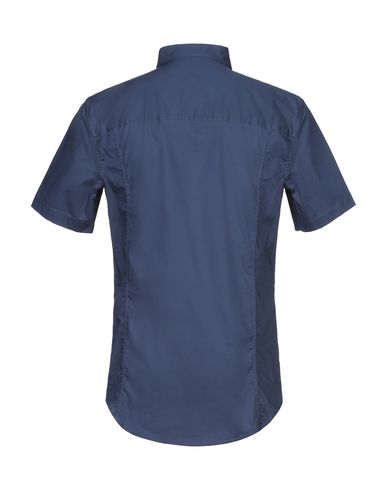 Man Shirt Midnight blue Size 15 ¾ Cotton, Elastane