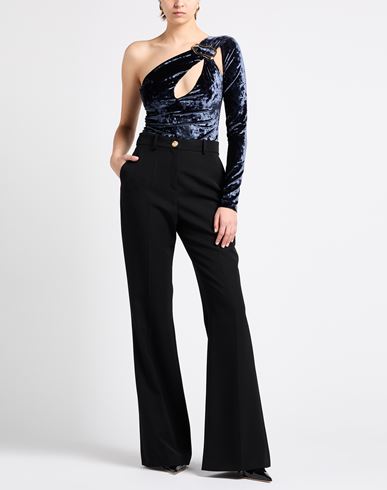 Woman Bodysuit Midnight blue Size 6 Polyester, Elastane, Brass