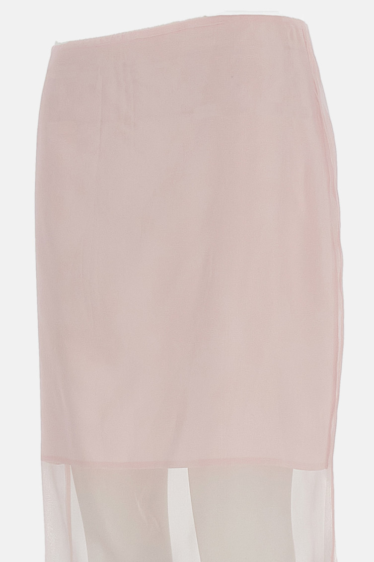 Light Pink Midi Skirt
