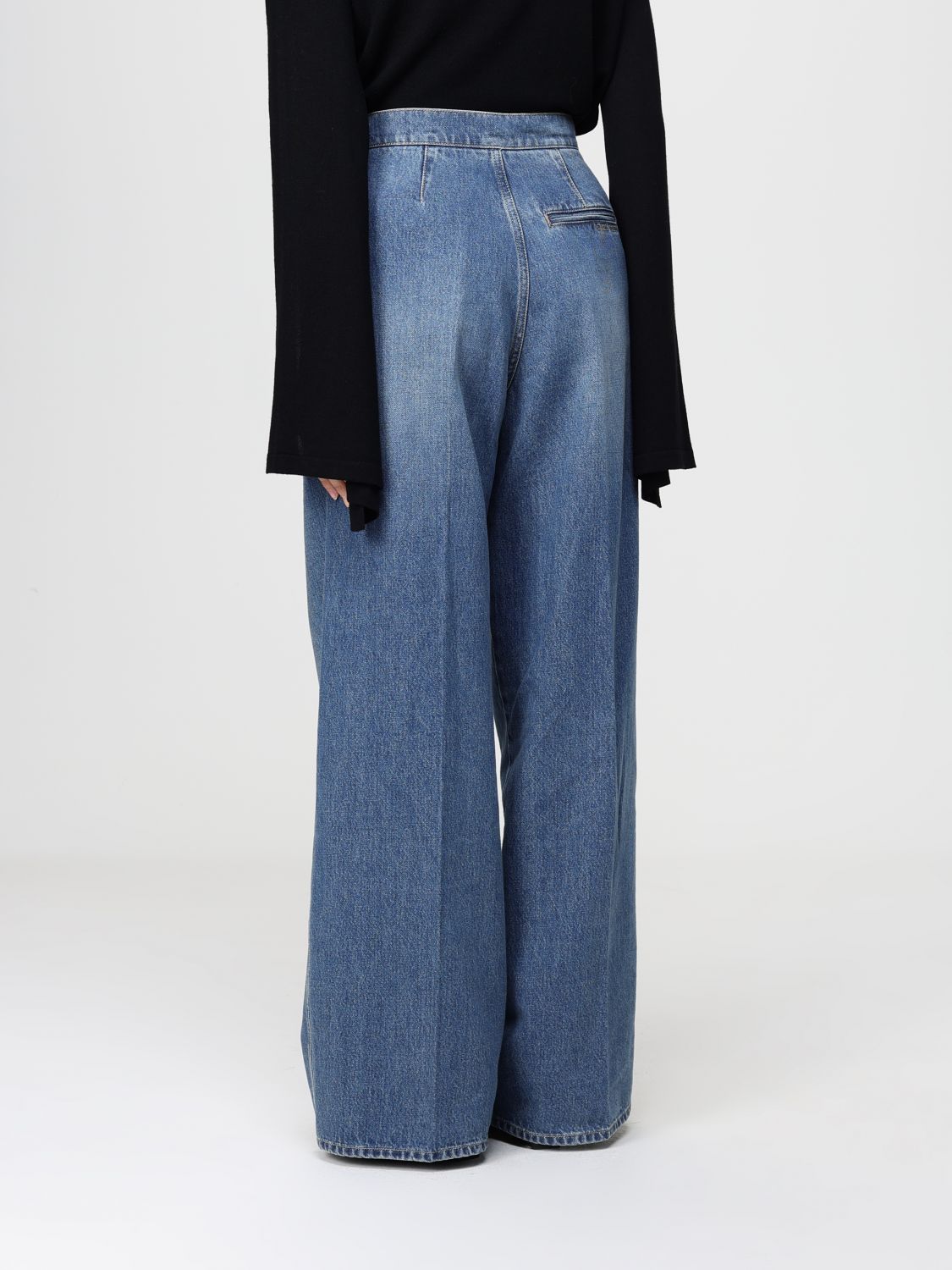 Pants Woman color Blue