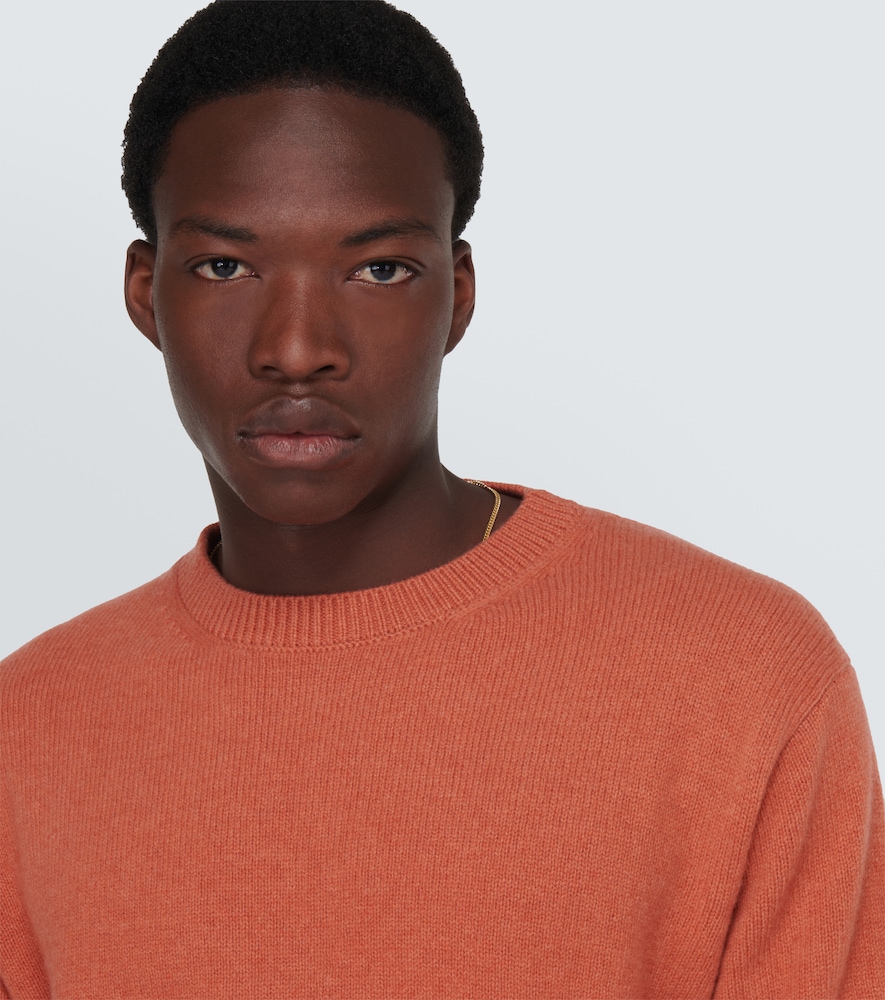 Embroidered cashmere sweater