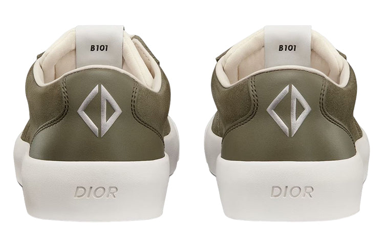 B101 Sneaker Khaki Nubuck Calfskin