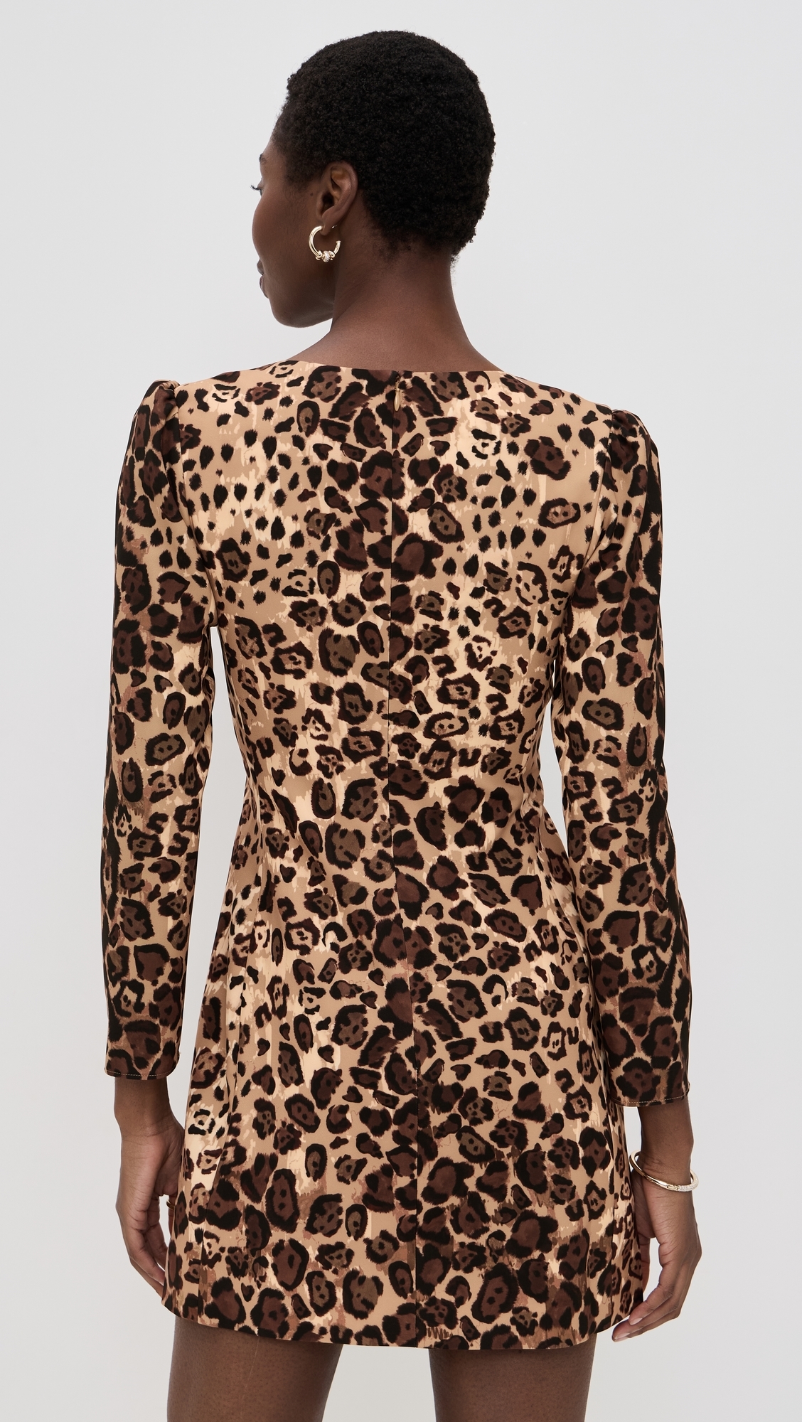 Shree Short Dress Cheetah Gradient Plmt