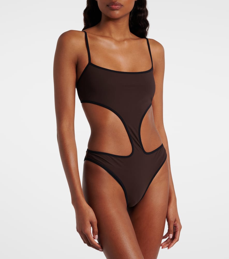 Halterneck swimsuit