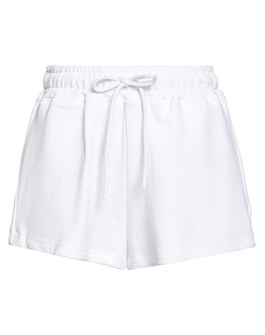 Woman Shorts & Bermuda Shorts White Size S Cotton