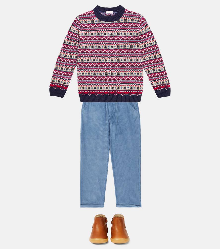 Mirlo Fair Isle wool-blend sweater