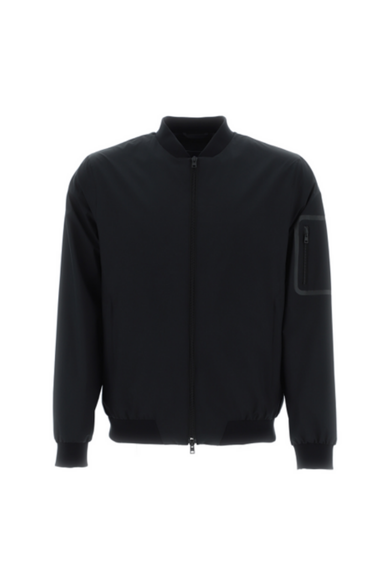 Technical Nylon Jacket — Black