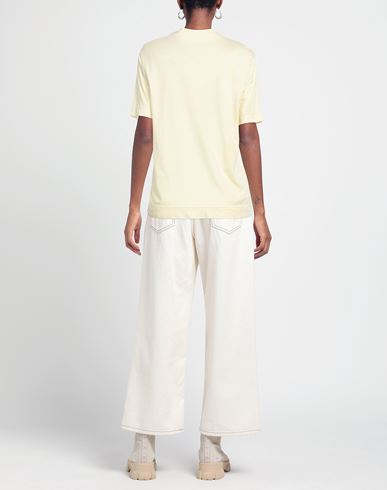Woman T-shirt Light yellow