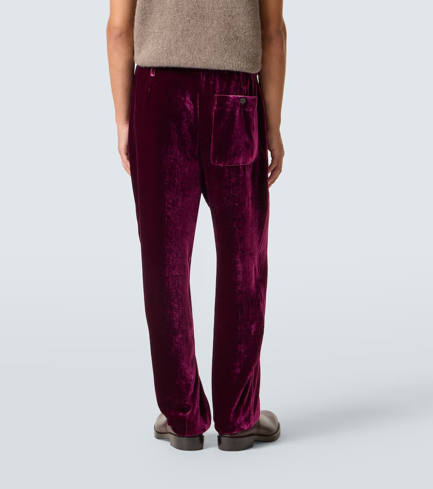 Velvet sweatpants