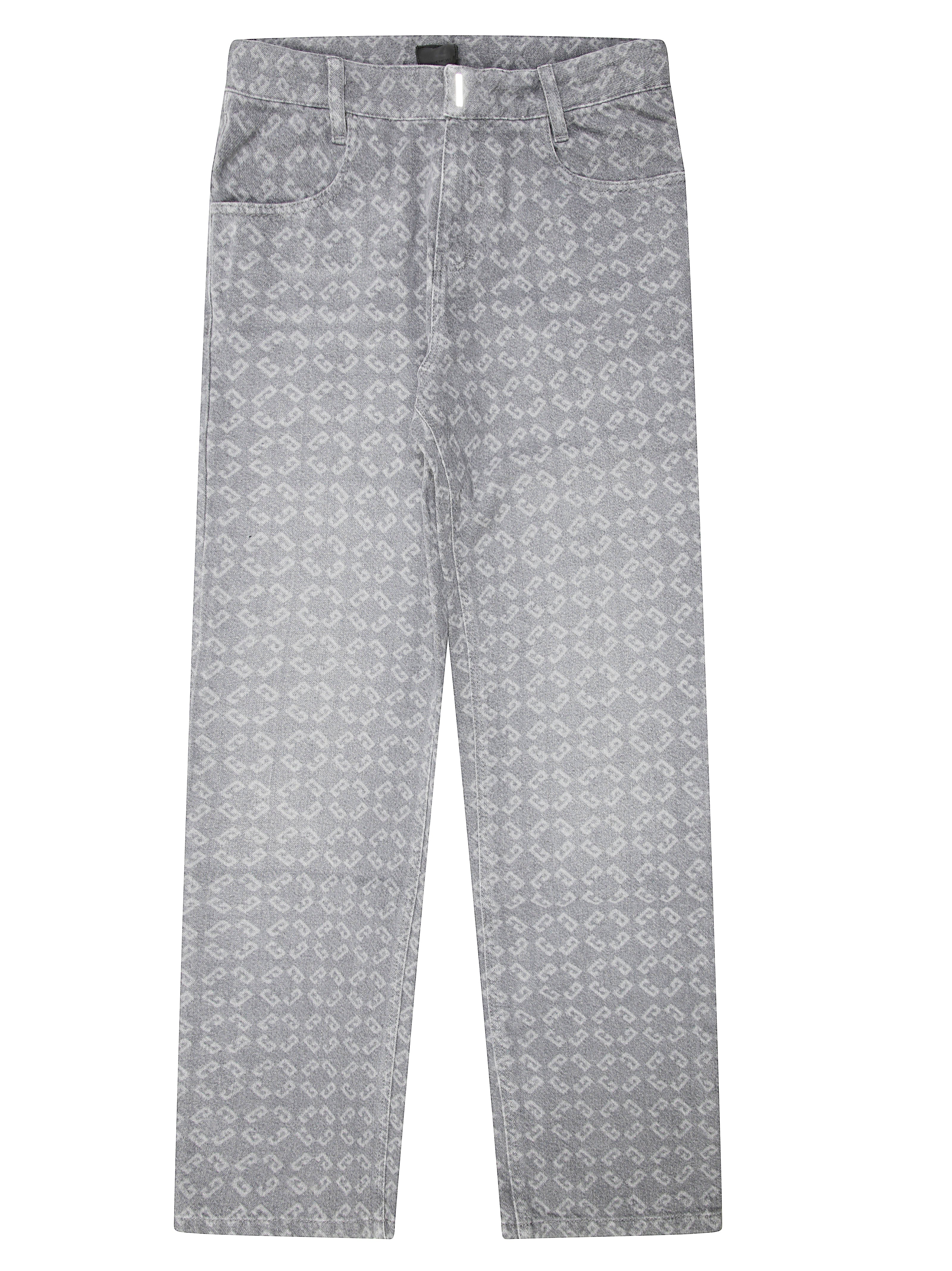 Medium Wash Logo Pocket Jeans