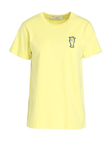 Maison Kitsuné Woman T-shirt Light yellow