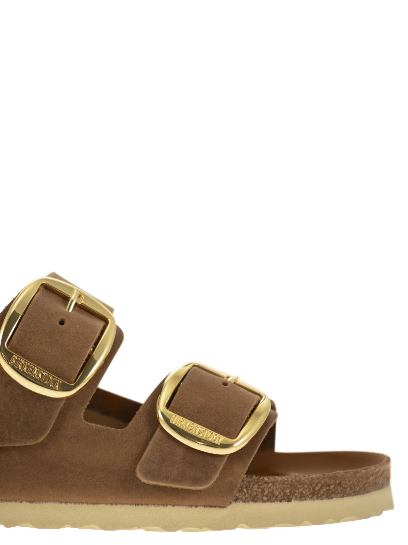 Birkenstock Milano Big Buckle Oiled Leather Sanda