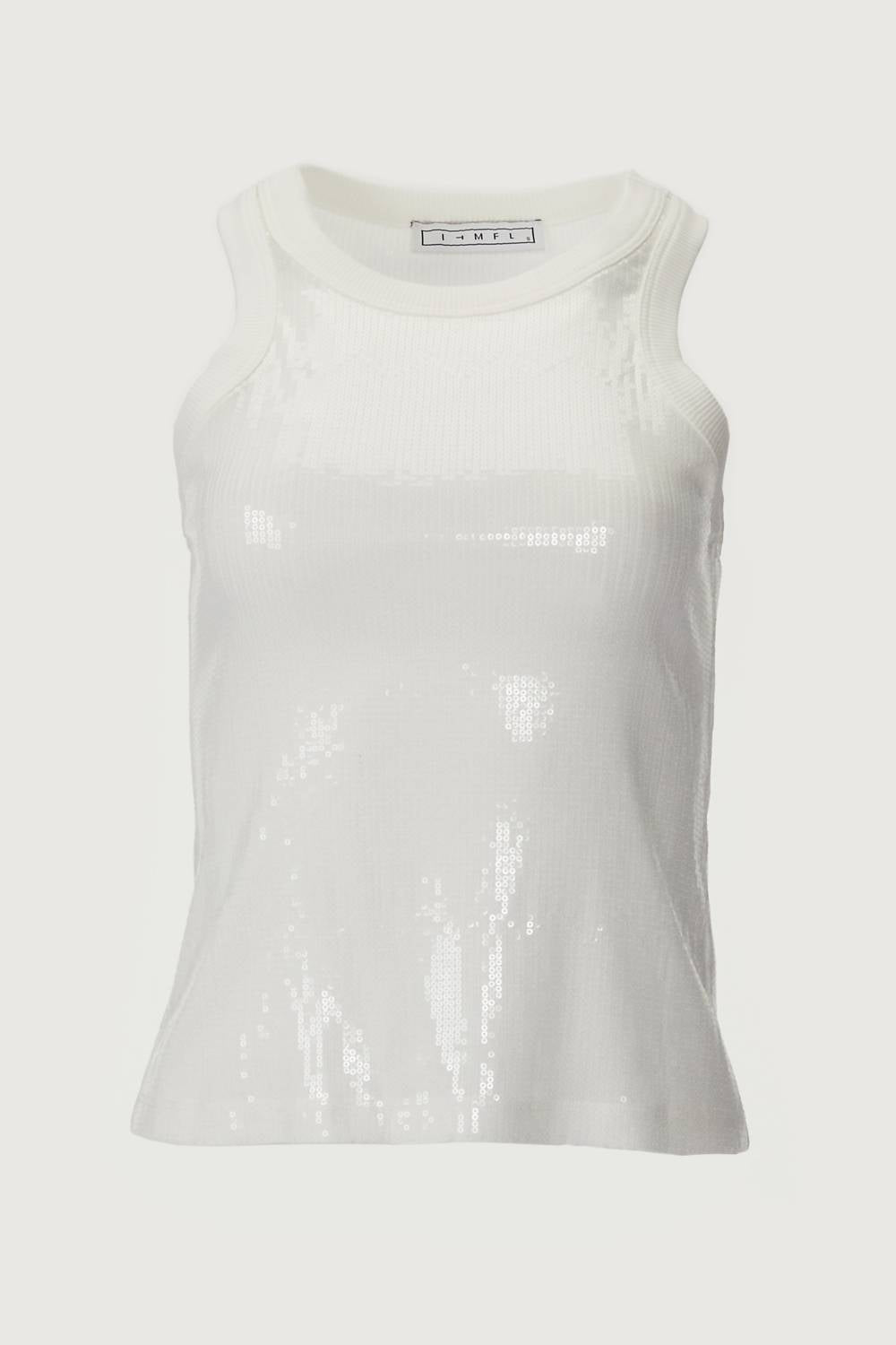 Jeet Top In White