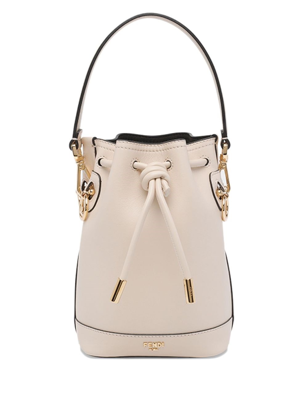 Mon Tresor Mini Leather Bucket Bag
