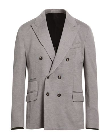 Platinum Man Blazer Grey Size 36 Wool