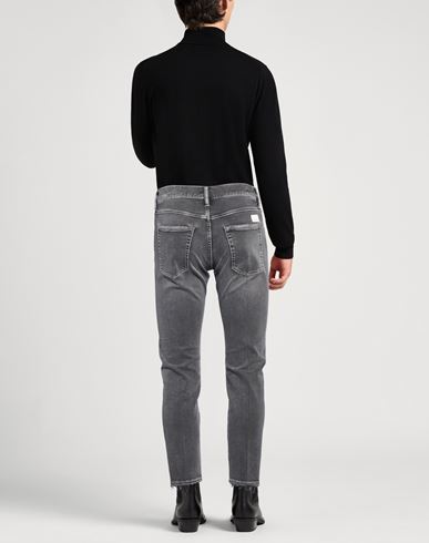 Man Jeans Black Size 30 Cotton, Elastane