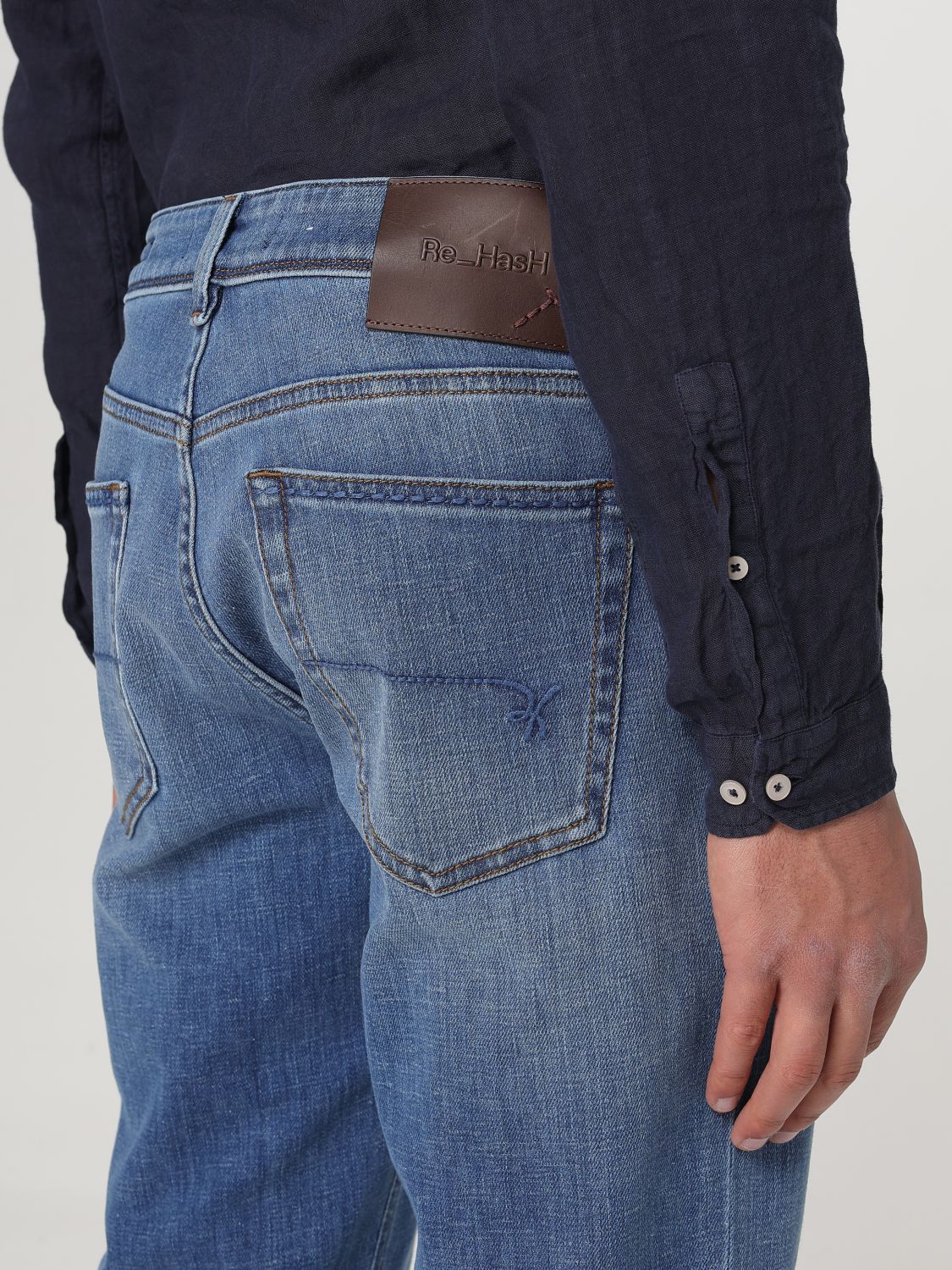 Jeans Men color Blue