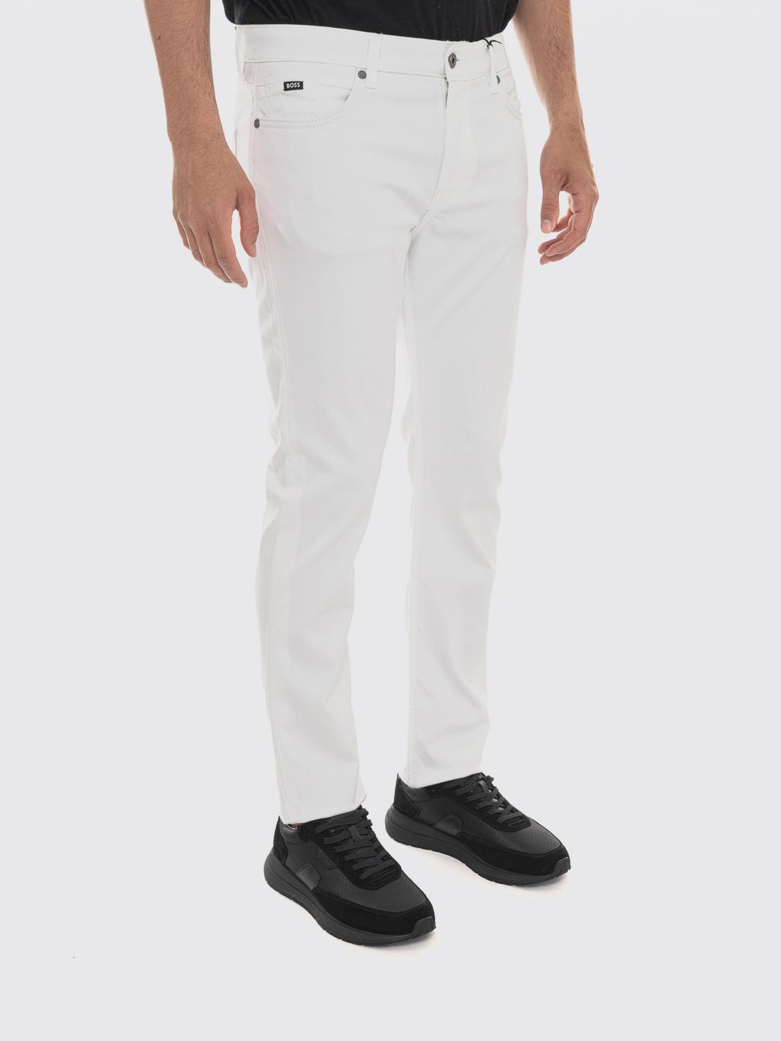 Jeans Men color White